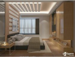 Master Bedroom Gypsum Ceiling Design Photos